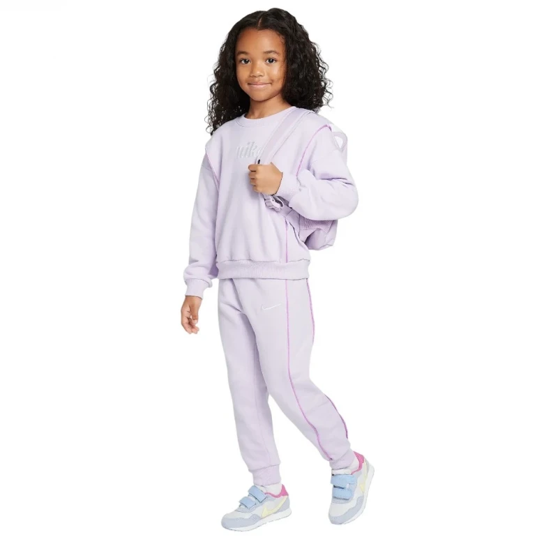 Костюм Nike Girls' Essentials Purple Tracksuit