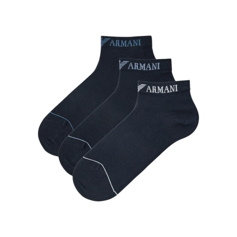 Носки EA7 Emporio Armani 3-Pack Sneaker Socks