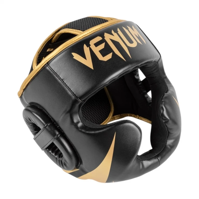 shleyom, dubulg'a venum challenger2.0 headgear- black/black 3