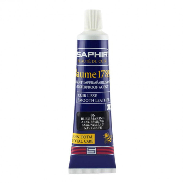 Средство По Уходу За Обувью Saphir Renovating Cream Tube 06 Navy Blue 25 мл