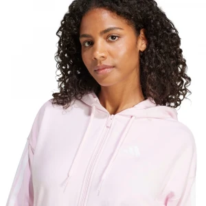 Толстовка Adidas Essentials 3-Stripes French Terry Full-Zip Hoodie 2