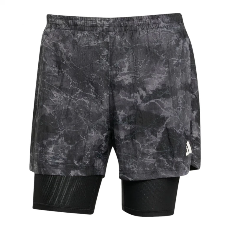 Шорты Adidas Own The Run Spray Dye 2-in-1 Shorts