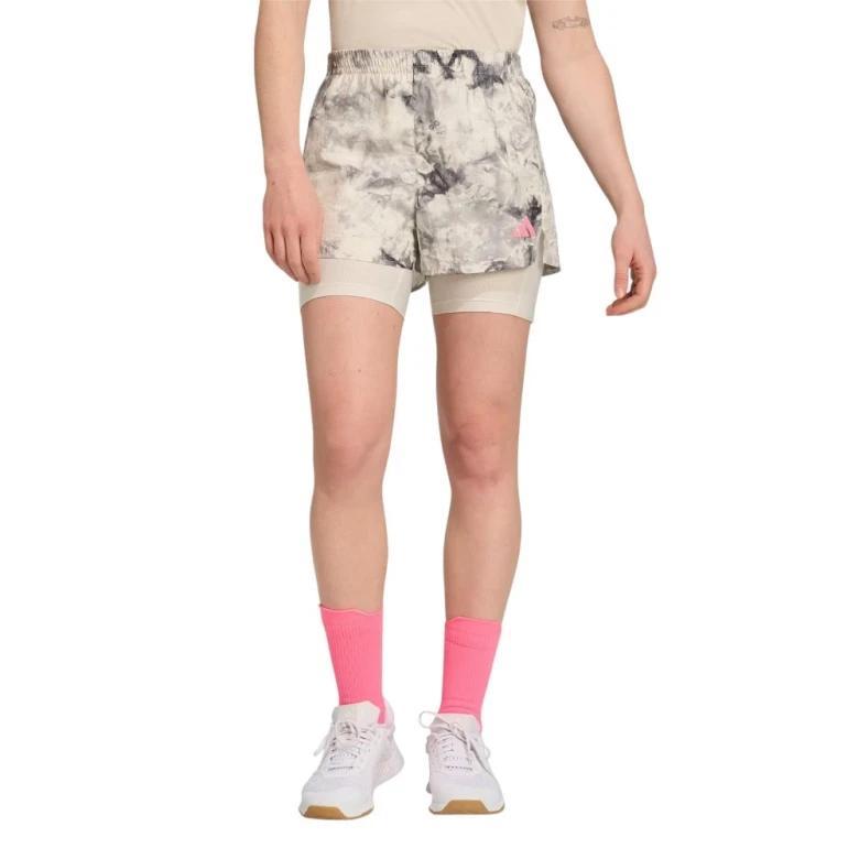 Шорты Adidas Own The Run Spray Dye 2-in-1 Shorts