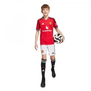 Adidas Manchester United 25/26 Home Kids Shortilari 3