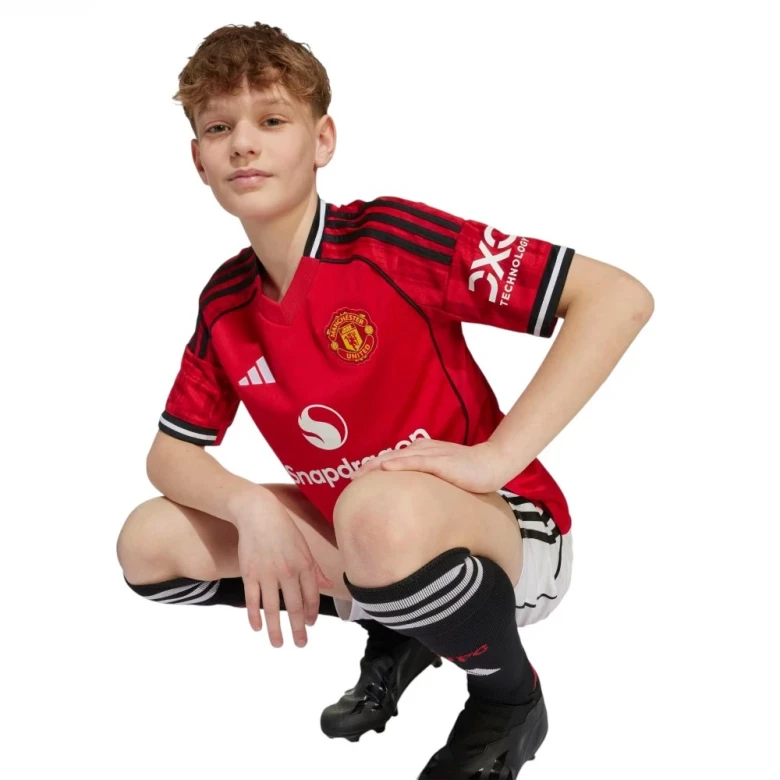 Футболка Adidas Manchester United 25/26 Home Jersey Kids 3