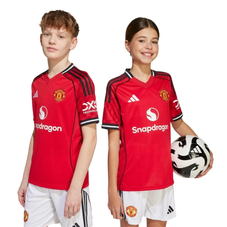Футболка Adidas Manchester United 25/26 Home Jersey Kids