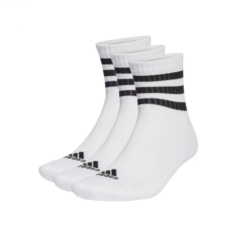 Носки Adidas 3-Stripes Cushioned Sportswear Low-Cut Socks 3 Pairs