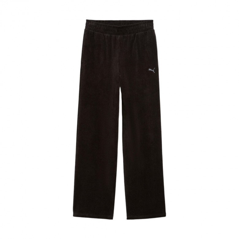 Puma Ess Elevated Velour Rib Straight Leg Pant Shimlari 3