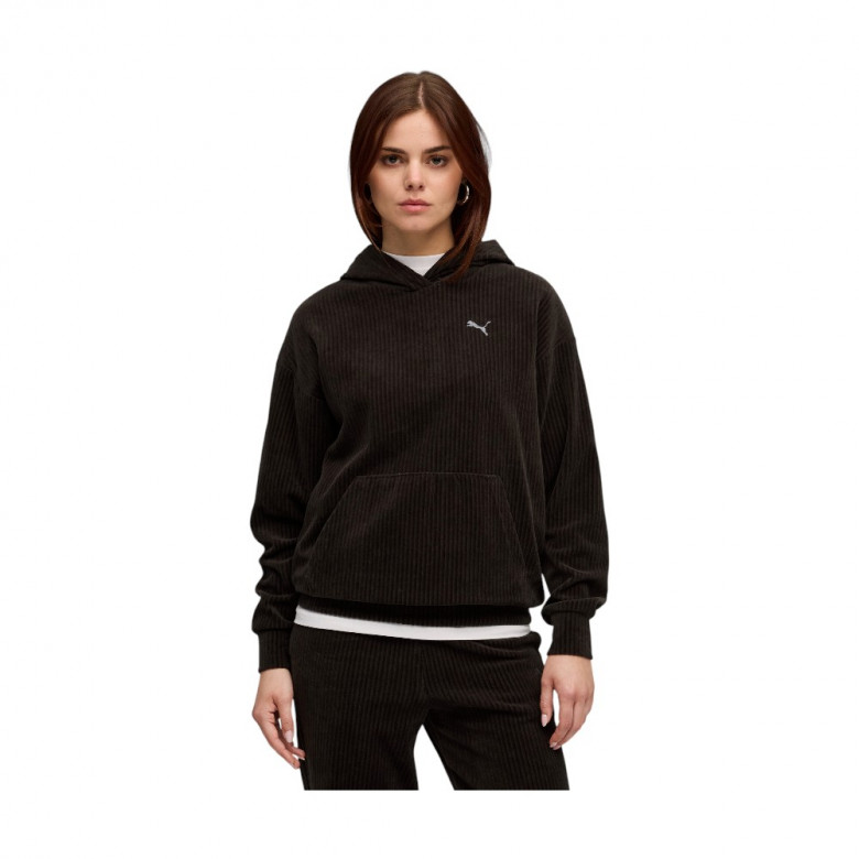 Puma Ess Elevated Comfort Velour Rib Hudi
