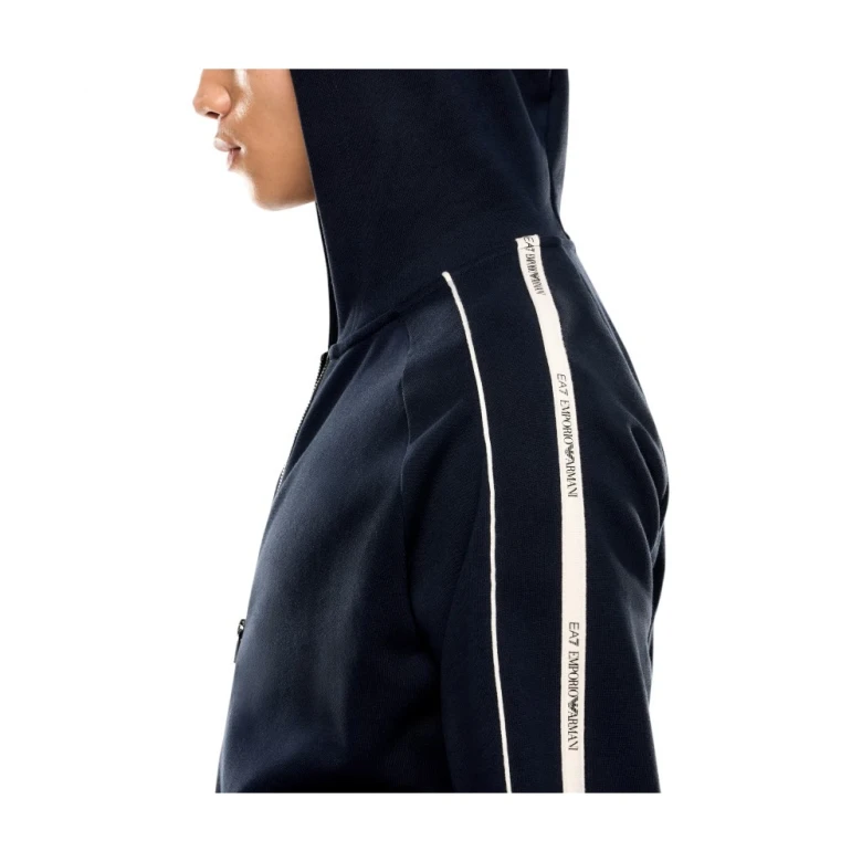 Толстовка EA7 Emporio Armani Train Logo Series M Tape Hoodie 2