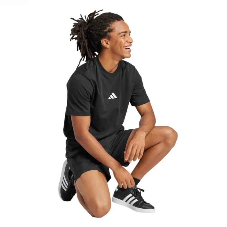 Adidas Essentials Small Logo Single Jersey Futbolkasi 2