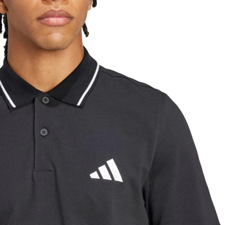 Adidas Essentials Small Logo Piqué Polo Futbolkasi 3