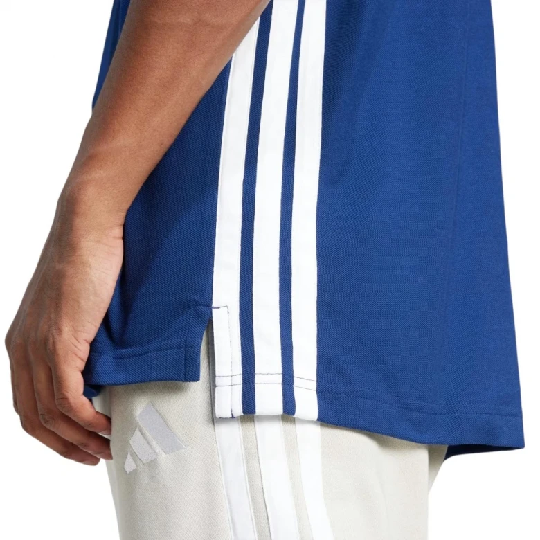 Adidas Essentials 3-Stripes Piqué Polo Futbolkasi 4