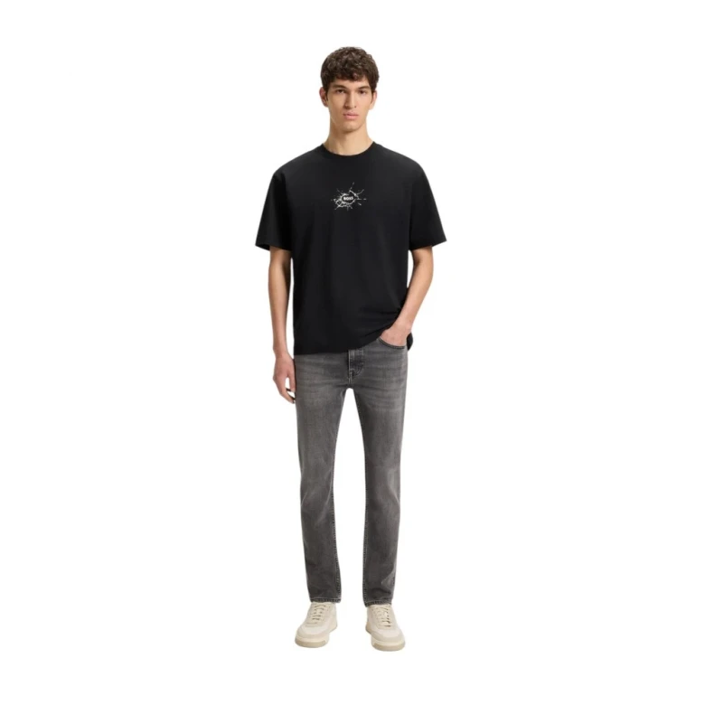 Boss Relaxed-Fit T-Shirt In Cotton With Logo Artwork Futbolkasi 2