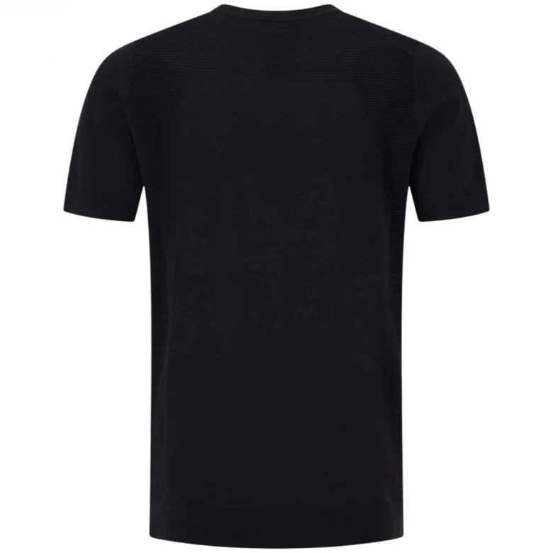 Thermoregulating Knit T-Shirt In A Cotton Blend 1