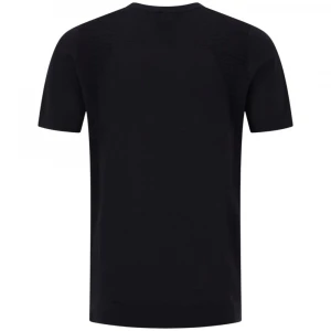 Thermoregulating Knit T-Shirt In A Cotton Blend 1