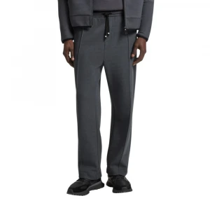 Брюки Boss Relaxed-Fit Tracksuit Bottoms In Quilted Jacquard