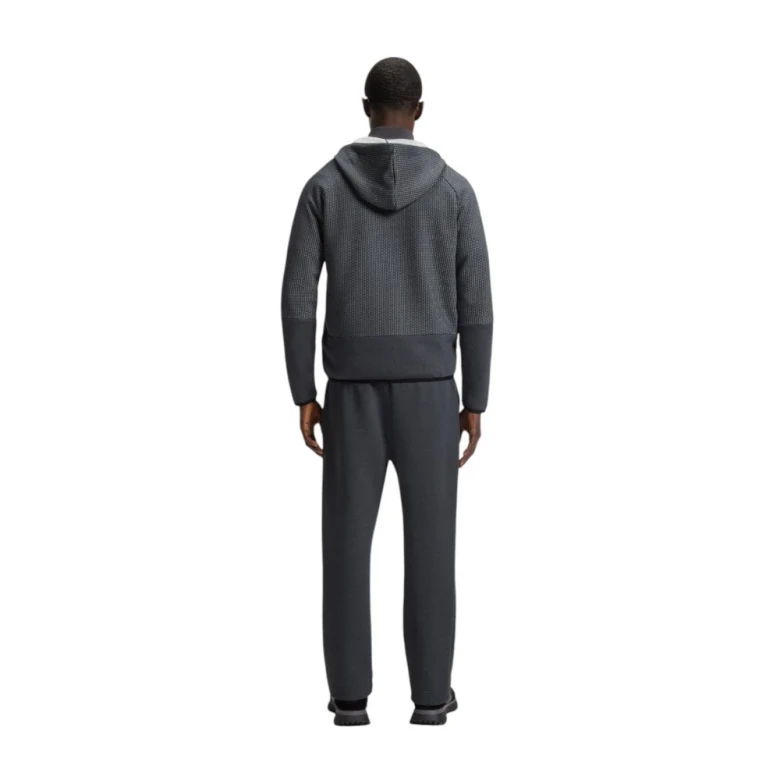 Брюки Boss Relaxed-Fit Tracksuit Bottoms In Quilted Jacquard 3