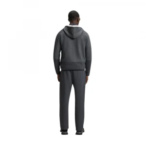 Толстовка Boss Regular-Fit Zip-Up Hoodie In Quilted Jacquard 3