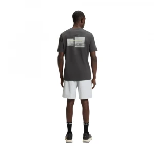 Boss Relaxed-Fit T-Shirt In Stretch Cotton With Photo Print Futbolkasi 3