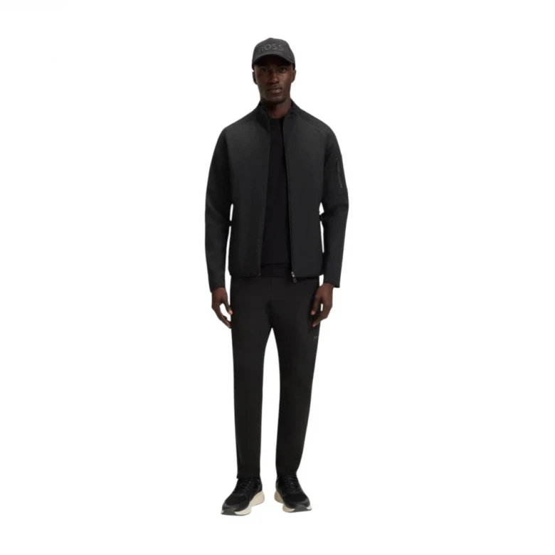 Штаны Boss Regular-Fit Tracksuit Bottoms With Decorative Reflective Details 2