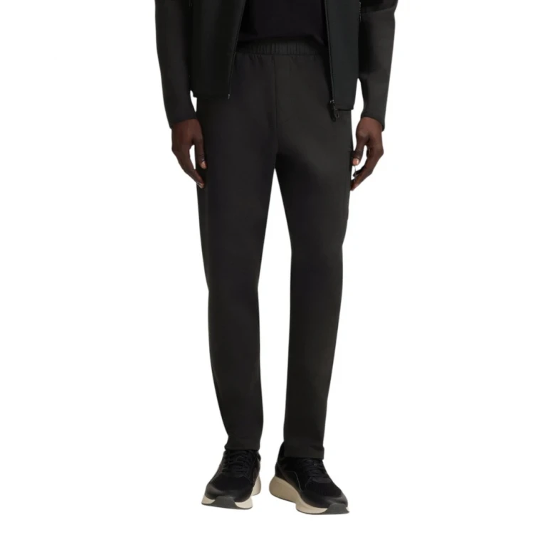 Штаны Boss Regular-Fit Tracksuit Bottoms With Decorative Reflective Details