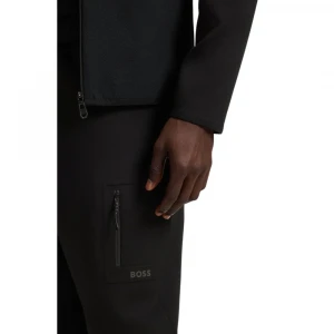 Штаны Boss Regular-Fit Tracksuit Bottoms With Decorative Reflective Details 1