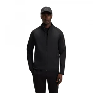 Кофта Boss Regular-Fit Zip-Up Sweatshirt With Decorative Reflective Details