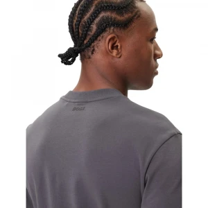 Boss Relaxed-Fit T-Shirt With Tennis-Inspired Mesh-Print Logo Futbolkasi 4
