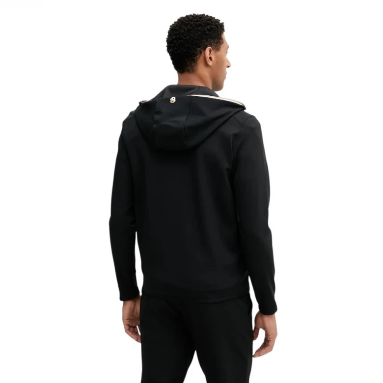 Толстовка Boss Active Stretch-Gabardine Zip-Up Hoodie With Thermoregulating Technology 1