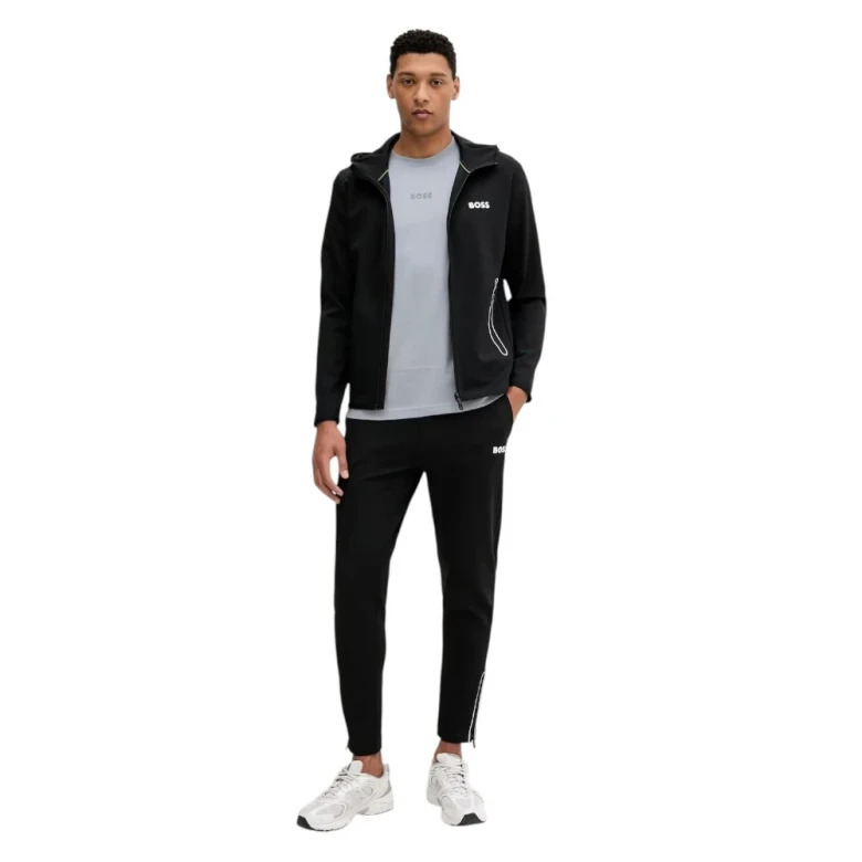 Толстовка Boss Active Stretch-Gabardine Zip-Up Hoodie With Thermoregulating Technology 3