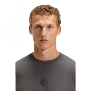 Cotton-Jersey T-Shirt With Double B Monogram 1