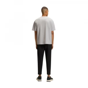 Boss Cotton-Jersey T-Shirt With Double B Monogram Futbolkasi 3