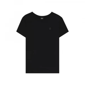 Boss Slim-Fit Mercerised-Cotton T-Shirt With Double B Monogram Futbolkasi 4
