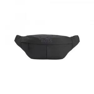 Boss Faux-Leather Belt Bag With Logo Detail Bel Sumkasi