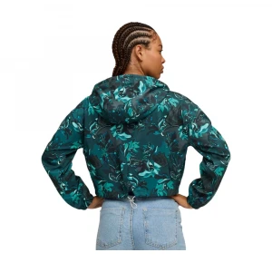 Ветровка Puma W Green Terrains Woven Jacket Aop 1