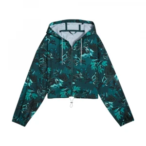 Ветровка Puma W Green Terrains Woven Jacket Aop 3