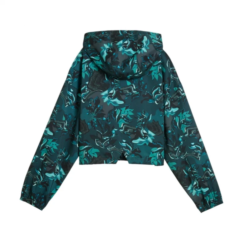 Ветровка Puma W Green Terrains Woven Jacket Aop 4