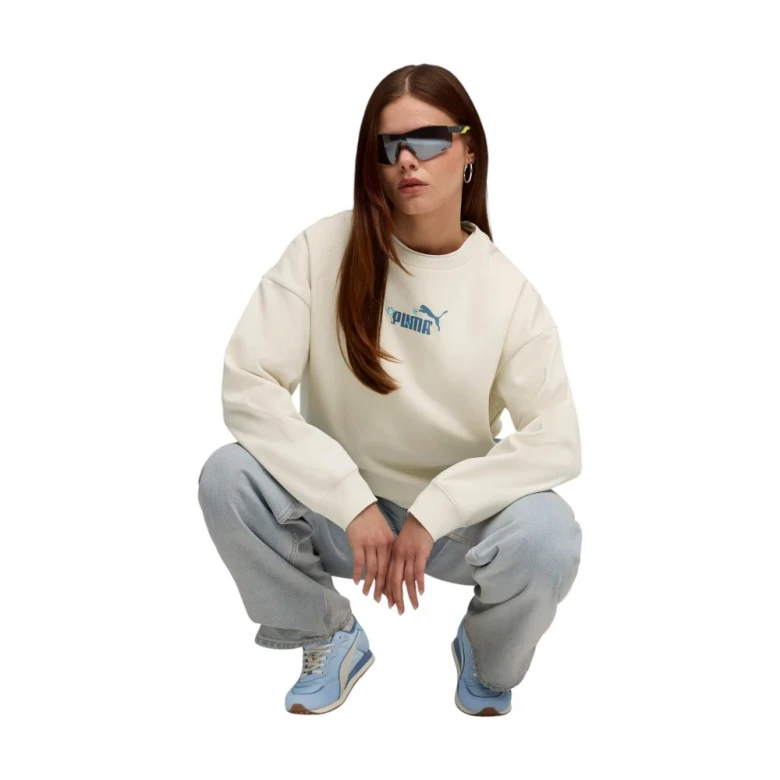Свитшот Puma Essentials Nature 2.0 Oversized Crew 2
