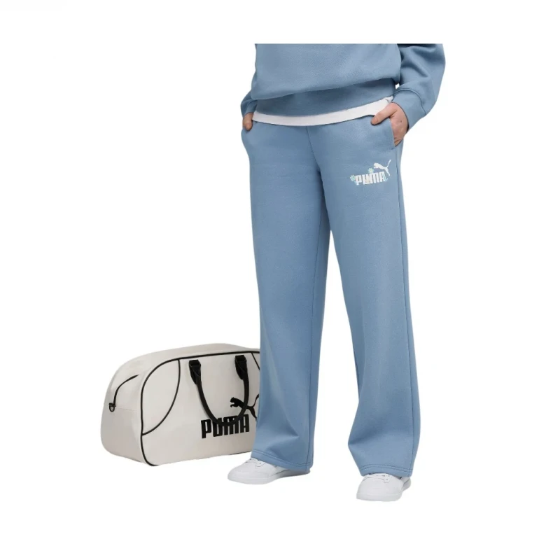 Брюки Puma Essentials Nature 2.0 Comfort Logo Straight Pants