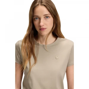 Slim-Fit Mercerised-Cotton T-Shirt With Double B Monogram 1