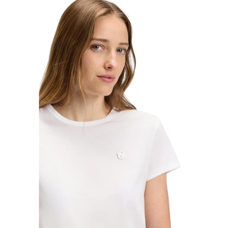 Slim-Fit Mercerised-Cotton T-Shirt With Double B Monogram 1