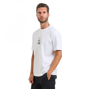 Relaxed-Fit T-Shirt In Stretch Cotton With Photo Print 1