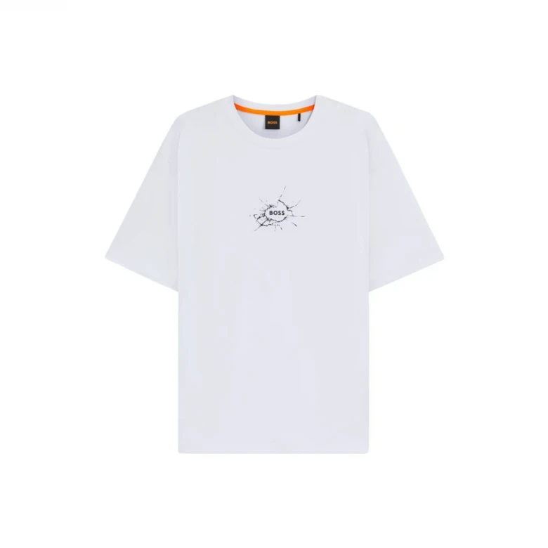 Relaxed-Fit T-Shirt In Cotton With Logo Artwork 4