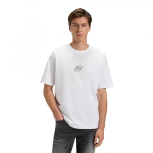 Relaxed-Fit T-Shirt In Cotton With Logo Artwork