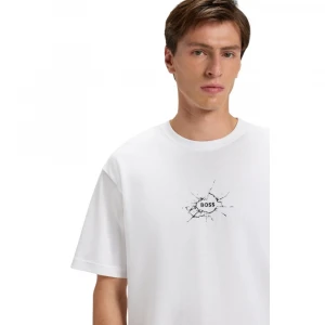 Relaxed-Fit T-Shirt In Cotton With Logo Artwork 1