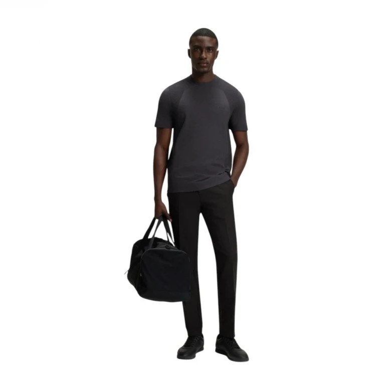 Thermoregulating Knit T-Shirt In A Cotton Blend 2