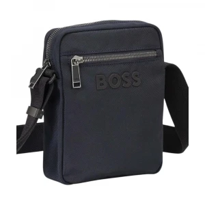 Барсетка Boss Crossbody Bag with Contrast Logo and Signature-Stripe Strap 2