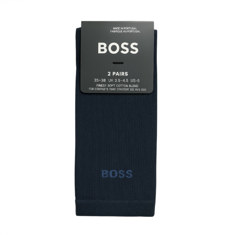 Носки Boss Two-Pack Of Regular-Length Socks With Logos