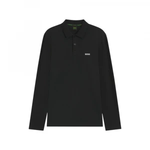 Поло Boss Cotton-Piqué Polo Shirt With Contrast Logo 4